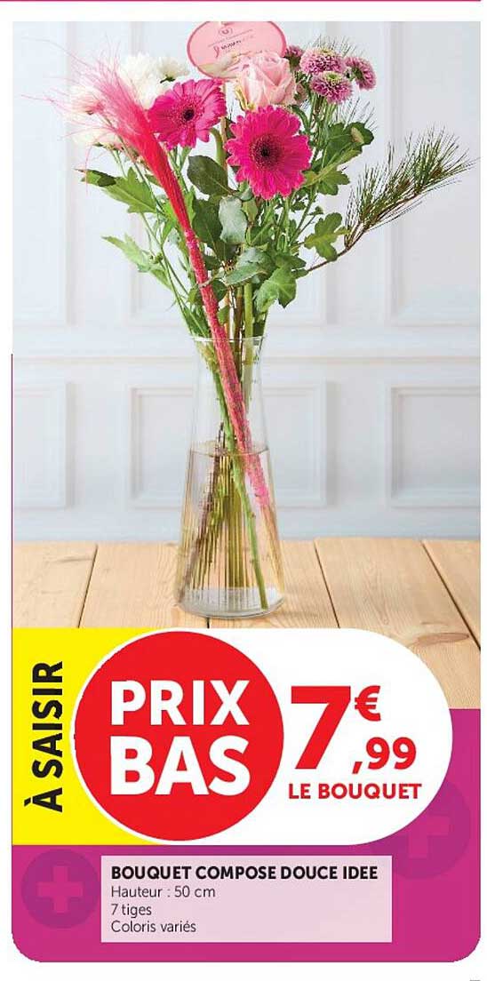 BOUQUET COMPOSE DOUCE IDEE