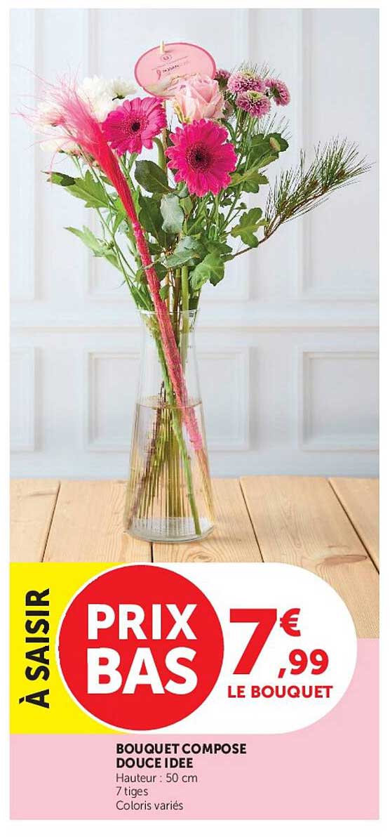 BOUQUET COMPOSE DOUCE IDEE