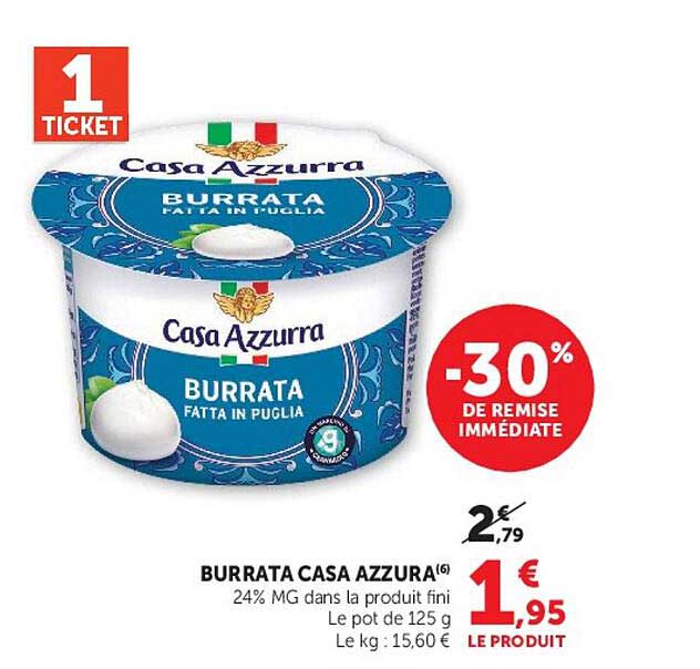 BURRATA CASA AZZURRA