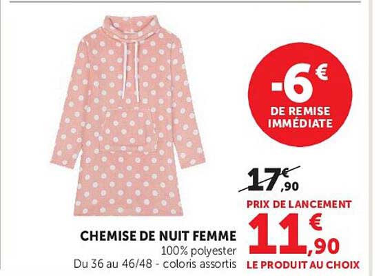 CHEMISE DE NUIT FEMME