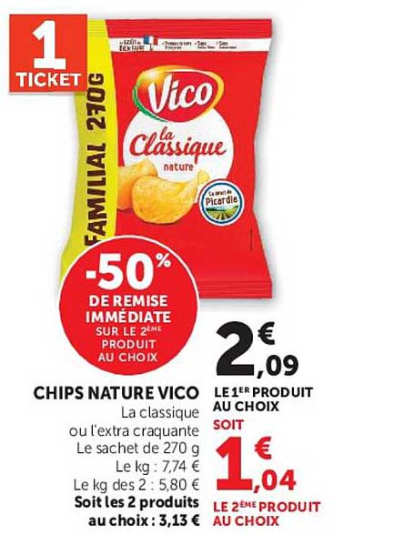 CHIPS NATURE VICO