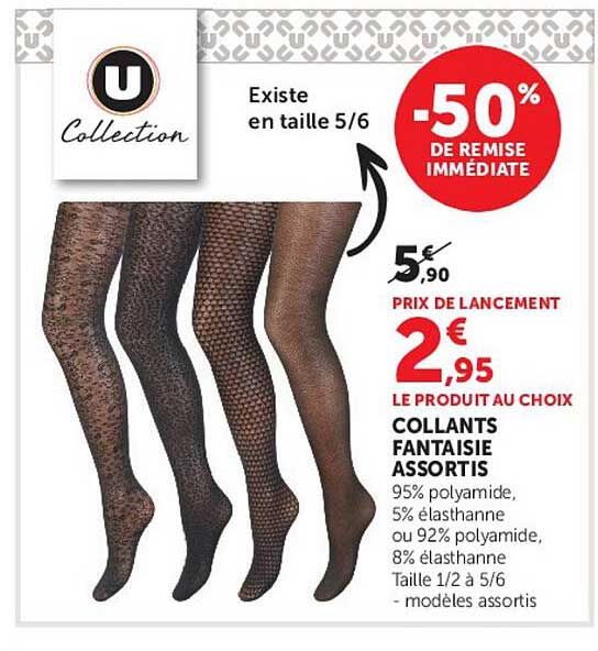 COLLANTS FANTAISIE ASSORTIS