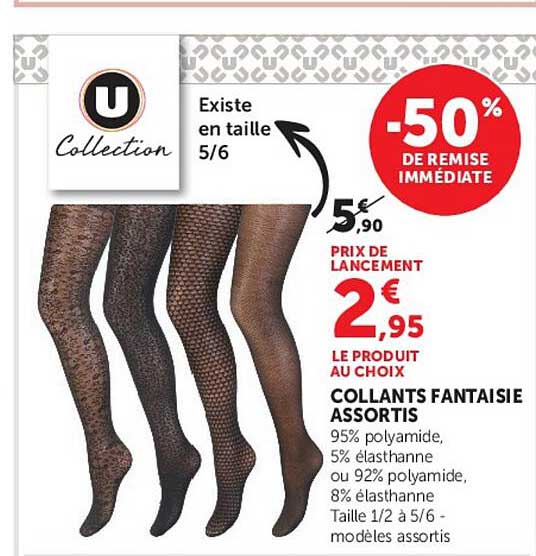 COLLANTS FANTAISIE ASSORTIS