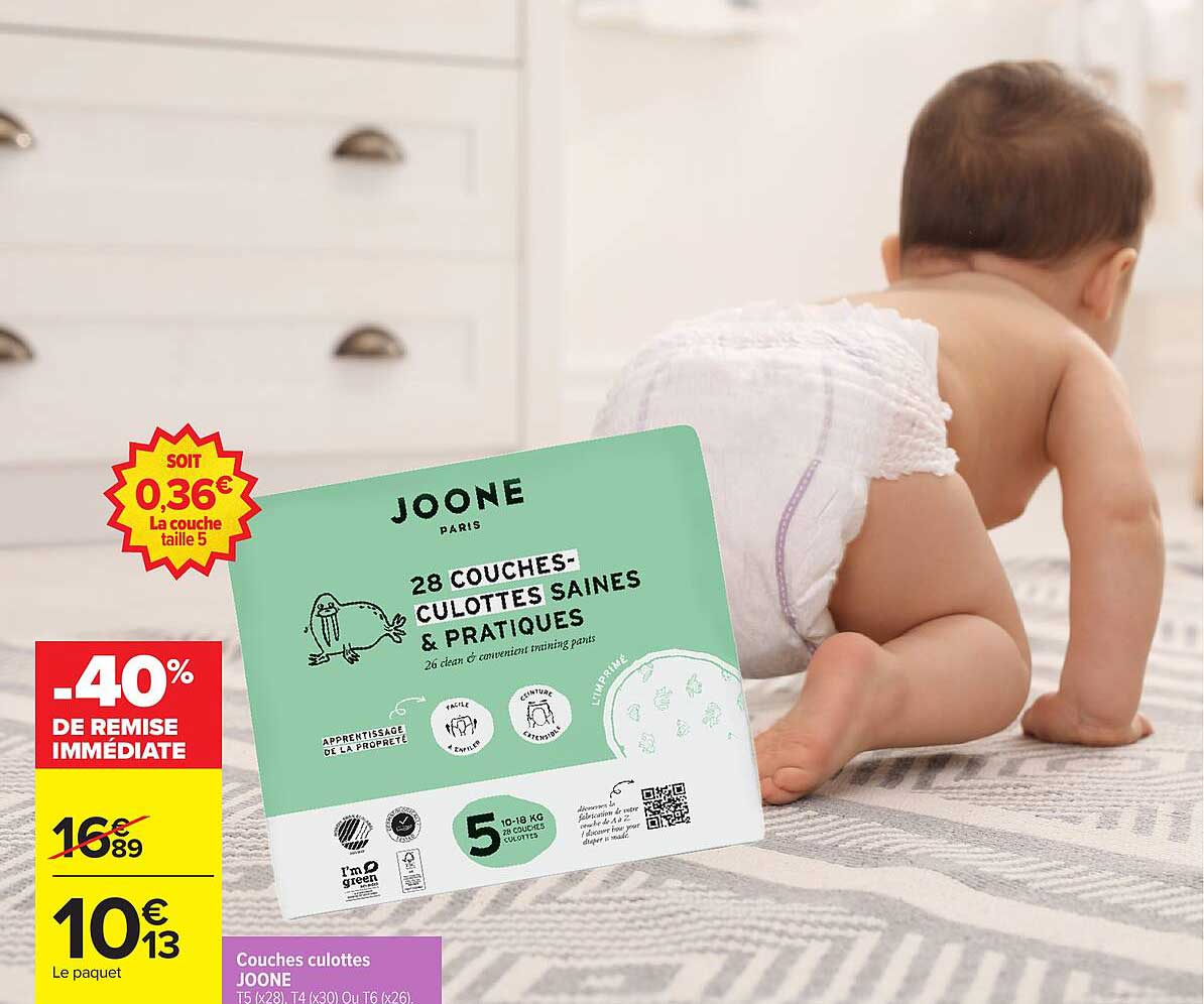 Couches culottes JOONE