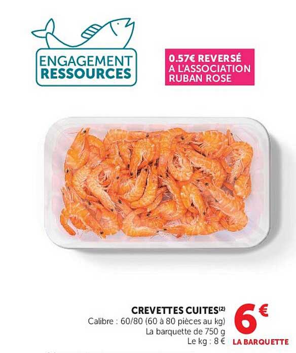 CREVETTES CUITES