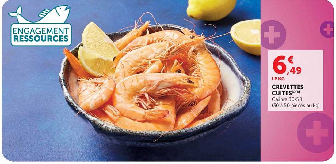 CREVETTES CUITES
