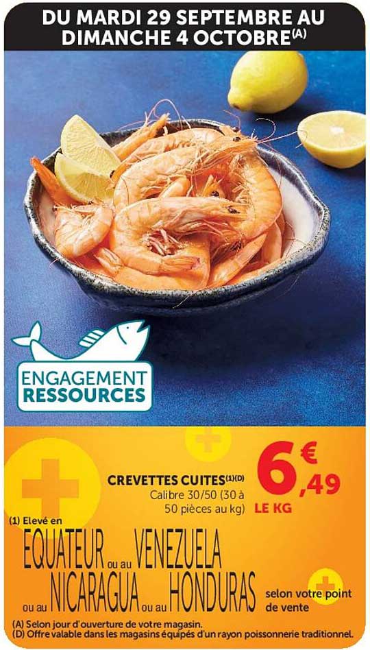 CREVETTES CUITES