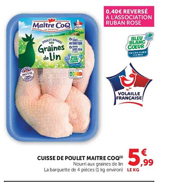 CUISSE DE POULET MAITRE COQ