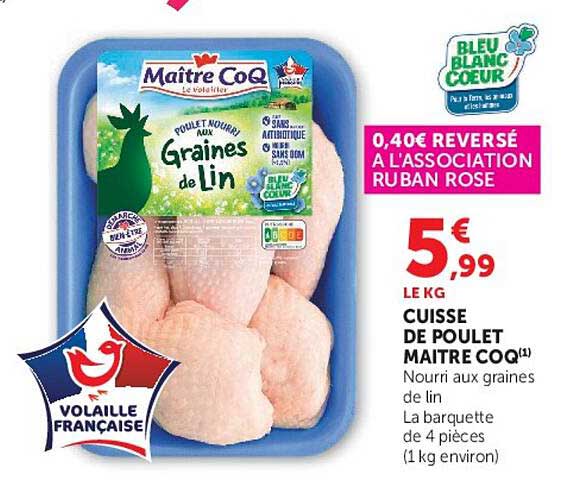 CUISSE DE POULET MAITRE COQ