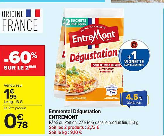 Emmental Dégustation ENTREMONT