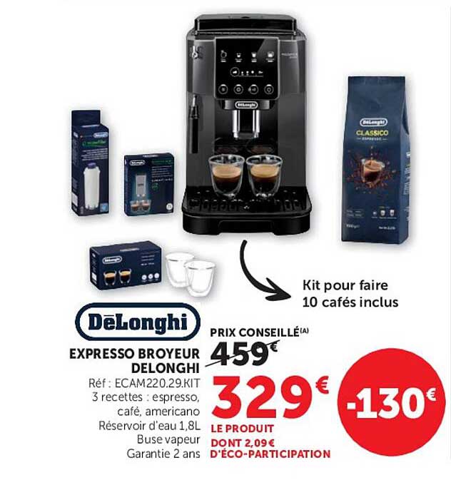 EXPRESSO BROYEUR DELONGHI