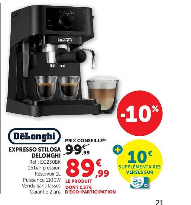 EXPRESSO STILOSA DELONGHI