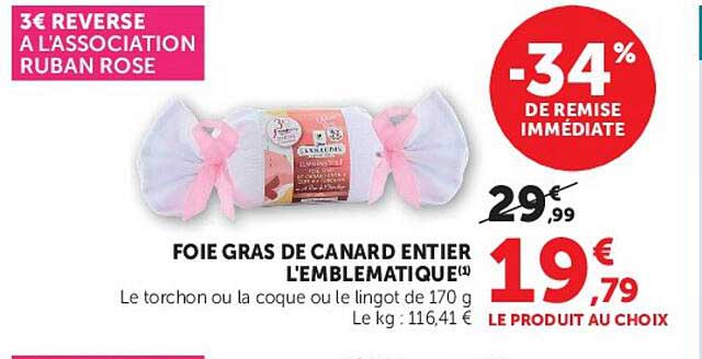 FOIE GRAS DE CANARD ENTIER L'EMBLEMATIQUE