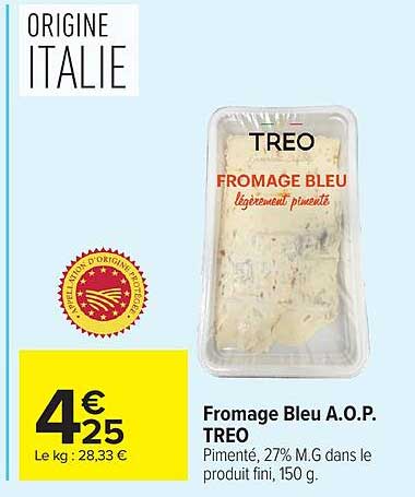 Fromage Bleu A.O.P. TREO