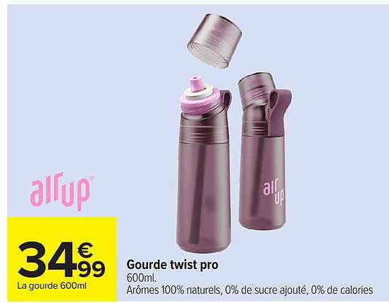 Gourde twist pro 600ml.
