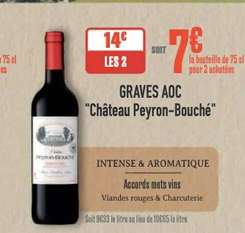 GRAVES AOC "Château Peyron-Bouché"