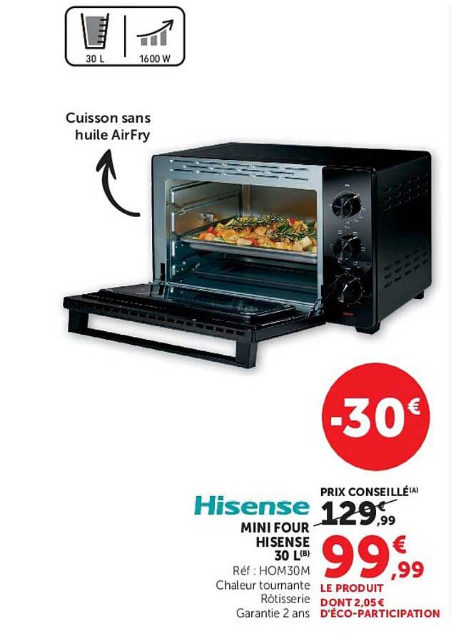 Hisense MINI FOUR HISENSE 30 L
