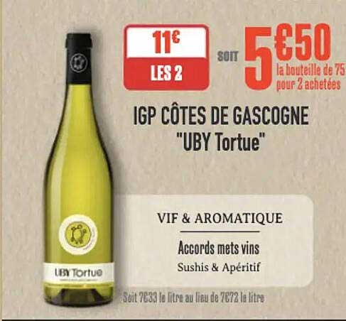 IGP CÔTES DE GASCOGNE "UBY Tortue"