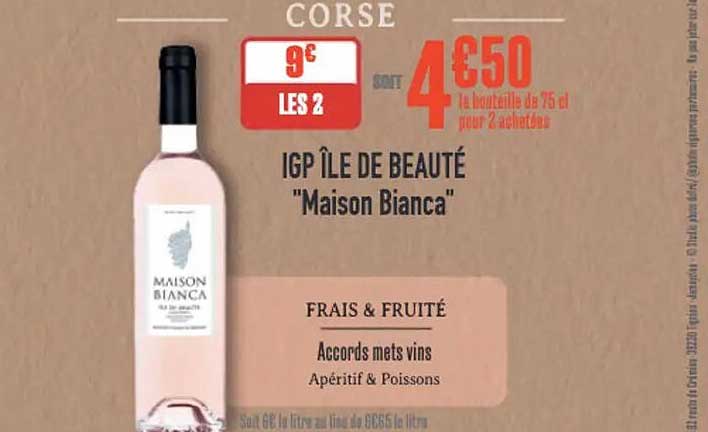 IGP ÎLE DE BEAUTÉ "Maison Bianca"