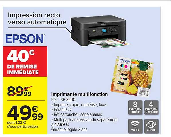 Imprimante multifonction
