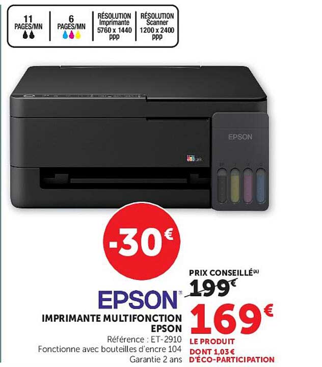 IMPRIMANTE MULTIFONCTION EPSON