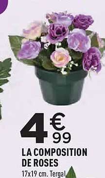 LA COMPOSITION DE ROSES