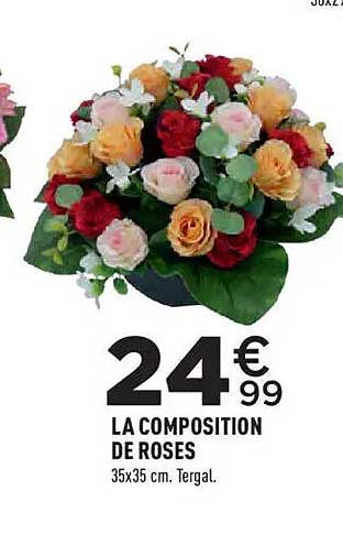 LA COMPOSITION DE ROSES