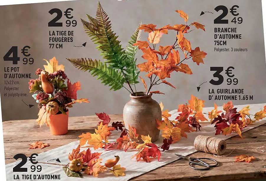 LA TIGE D’AUTOMNE
