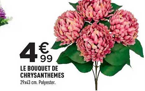 LE BOUQUET DE CHRYSANTHEMES