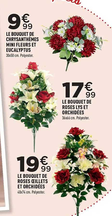 LE BOUQUET DE CHRYSANTHÈMES MINI FLEURS ET EUCALYPTUS