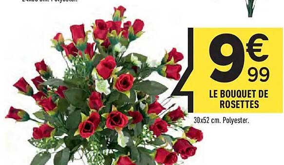 LE BOUQUET DE ROSETTES