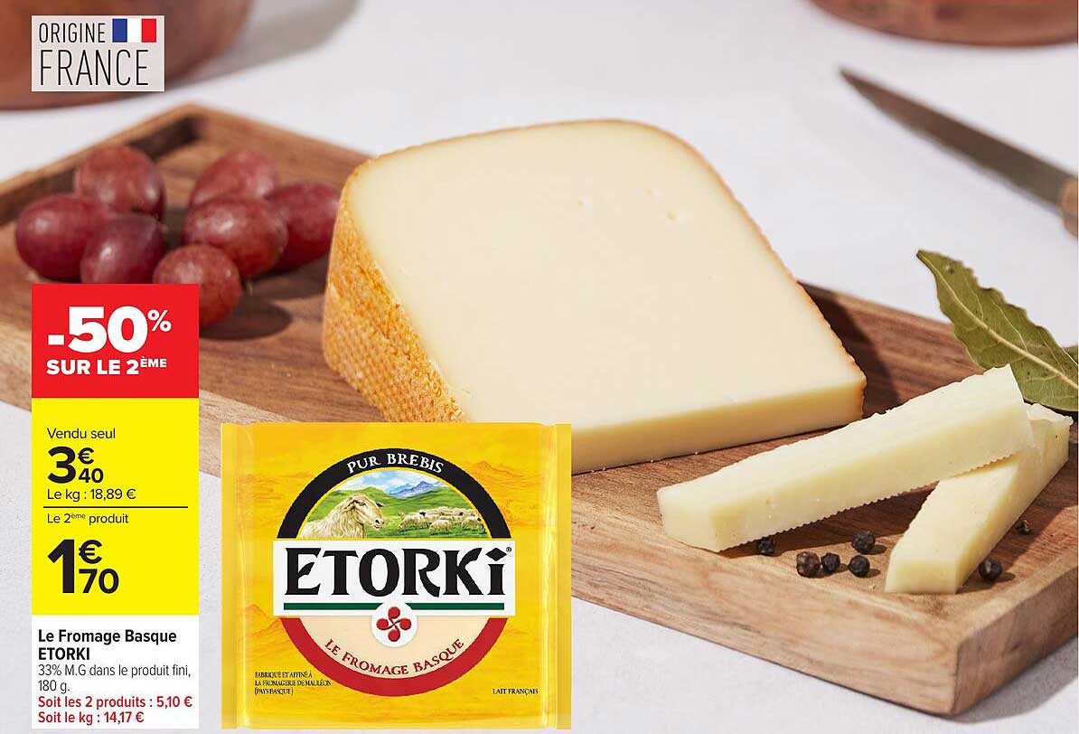 Le Fromage Basque ETORKI