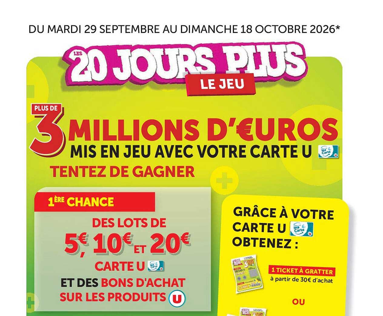 LES 20 JOURS PLUS LE JEU