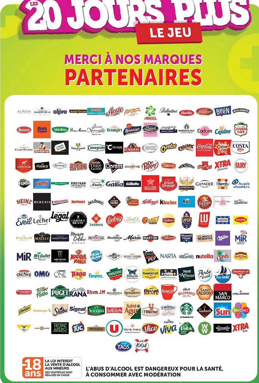 LES 20 JOURS PLUS LE JEU