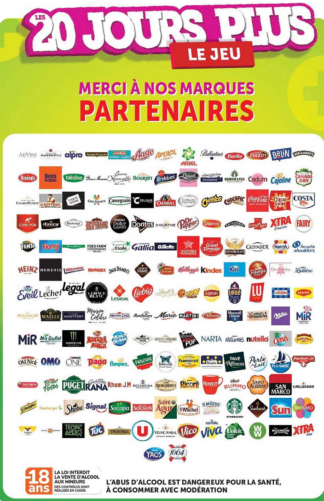 LES 20 JOURS PLUS LE JEU