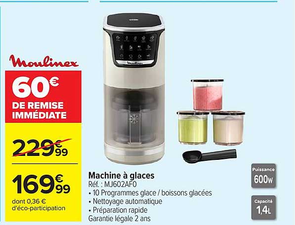 Machine à glaces