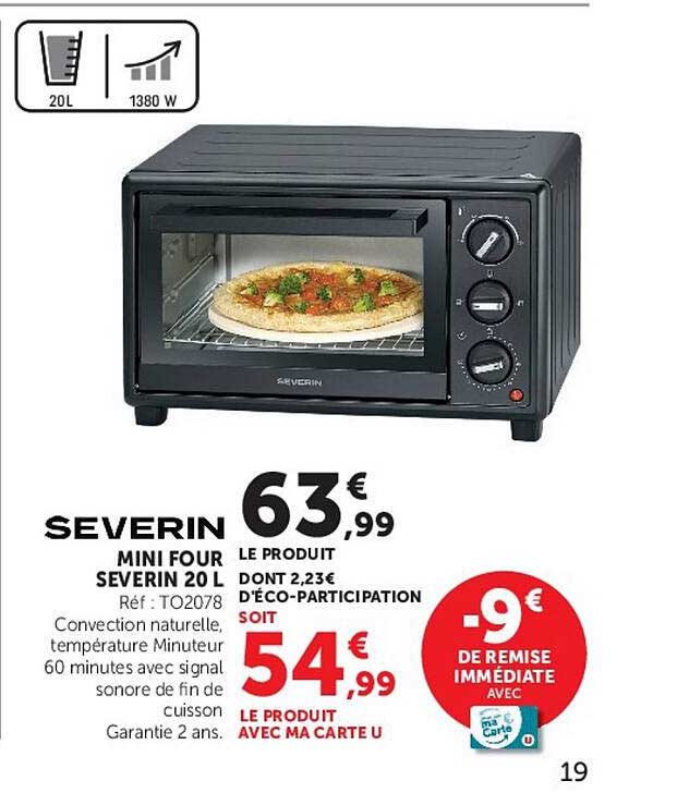 MINI FOUR SEVERIN 20 L