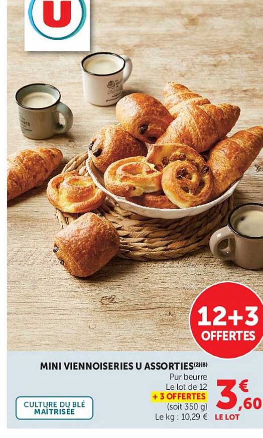 MINI VIENNOISERIES U ASSORTIES