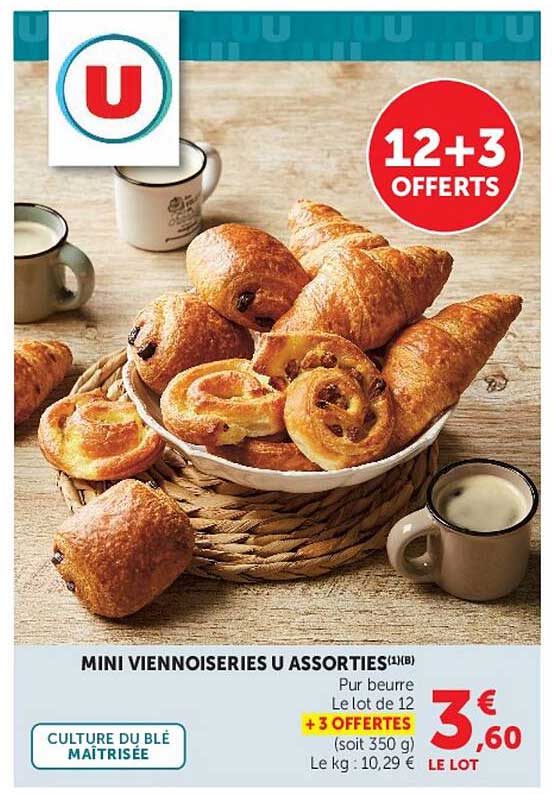 MINI VIENNOISERIES U ASSORTIES(1)(B)