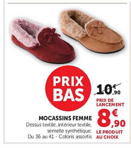 MOCASSINS FEMME