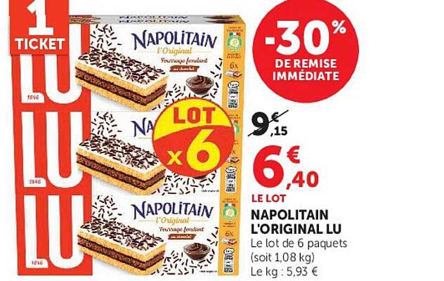 NAPOLITAIN L'ORIGINAL LU