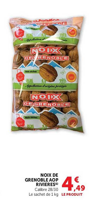 NOIX DE GRENOBLE AOP RIVIERES