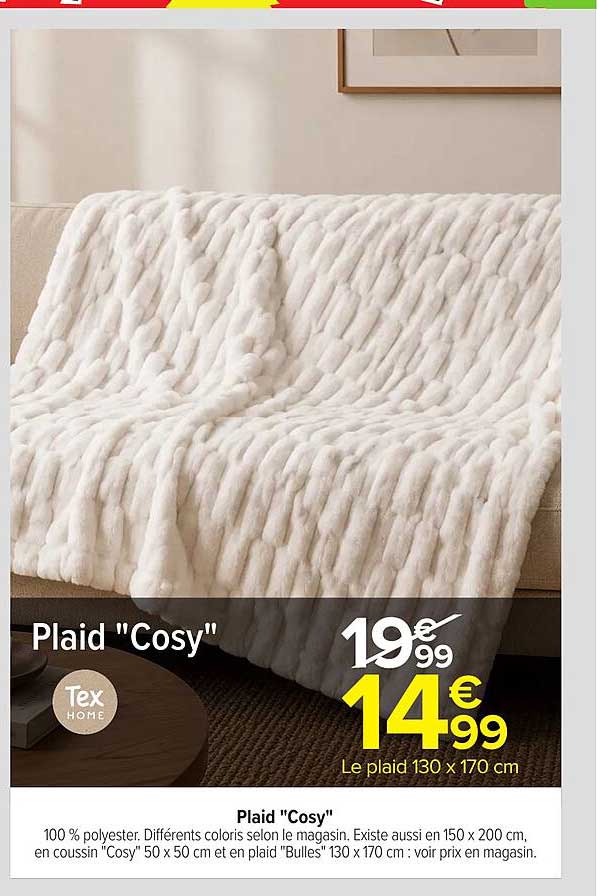 Plaid "Cosy"