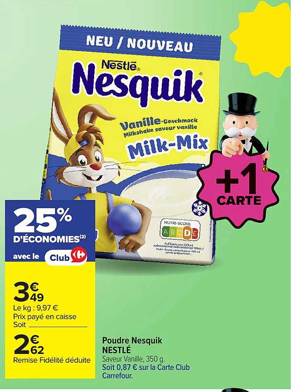 Poudre Nesquik NESTLÉ
