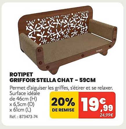 ROTIPET GRIFFOIR STELLA CHAT - 59CM