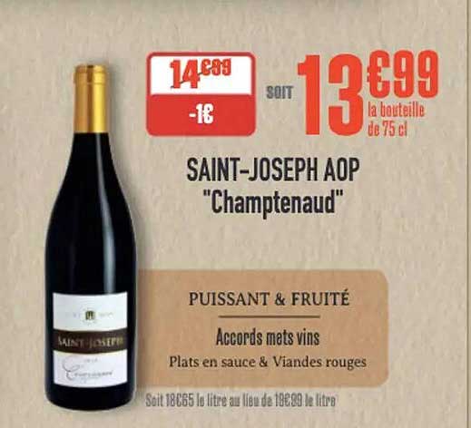 SAINT-JOSEPH AOP "Champtenaud"