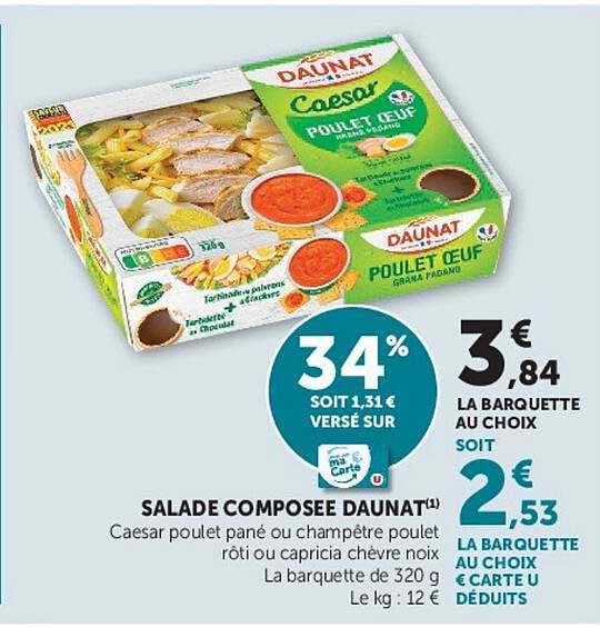 SALADE COMPOSEE DAUNAT