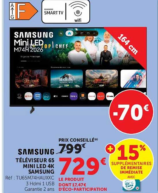 SAMSUNG Mini LED M74H 2026