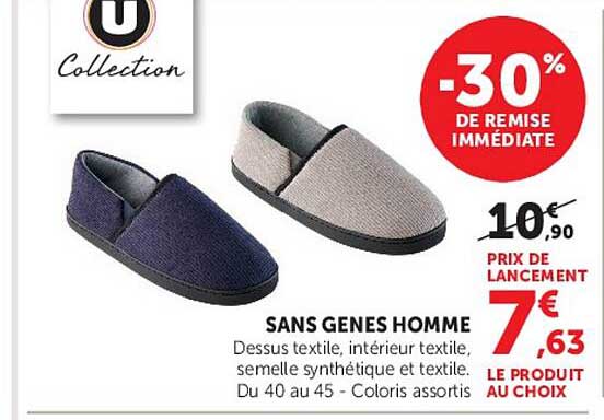 SANS GENES HOMME