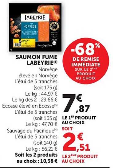 SAUMON FUMÉ LABEYRIE